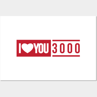 i love you times 3000 Posters and Art